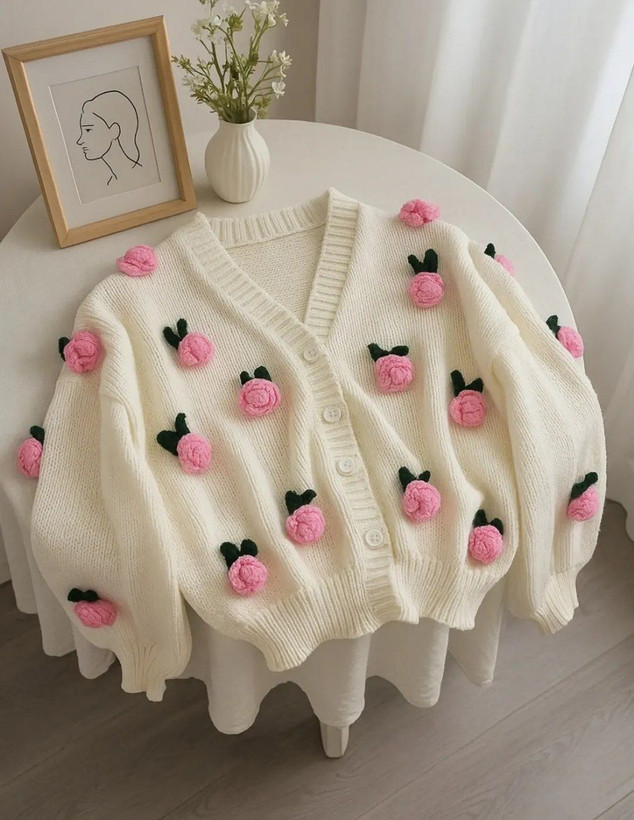 کاردیگان پینترستی رز صورتی