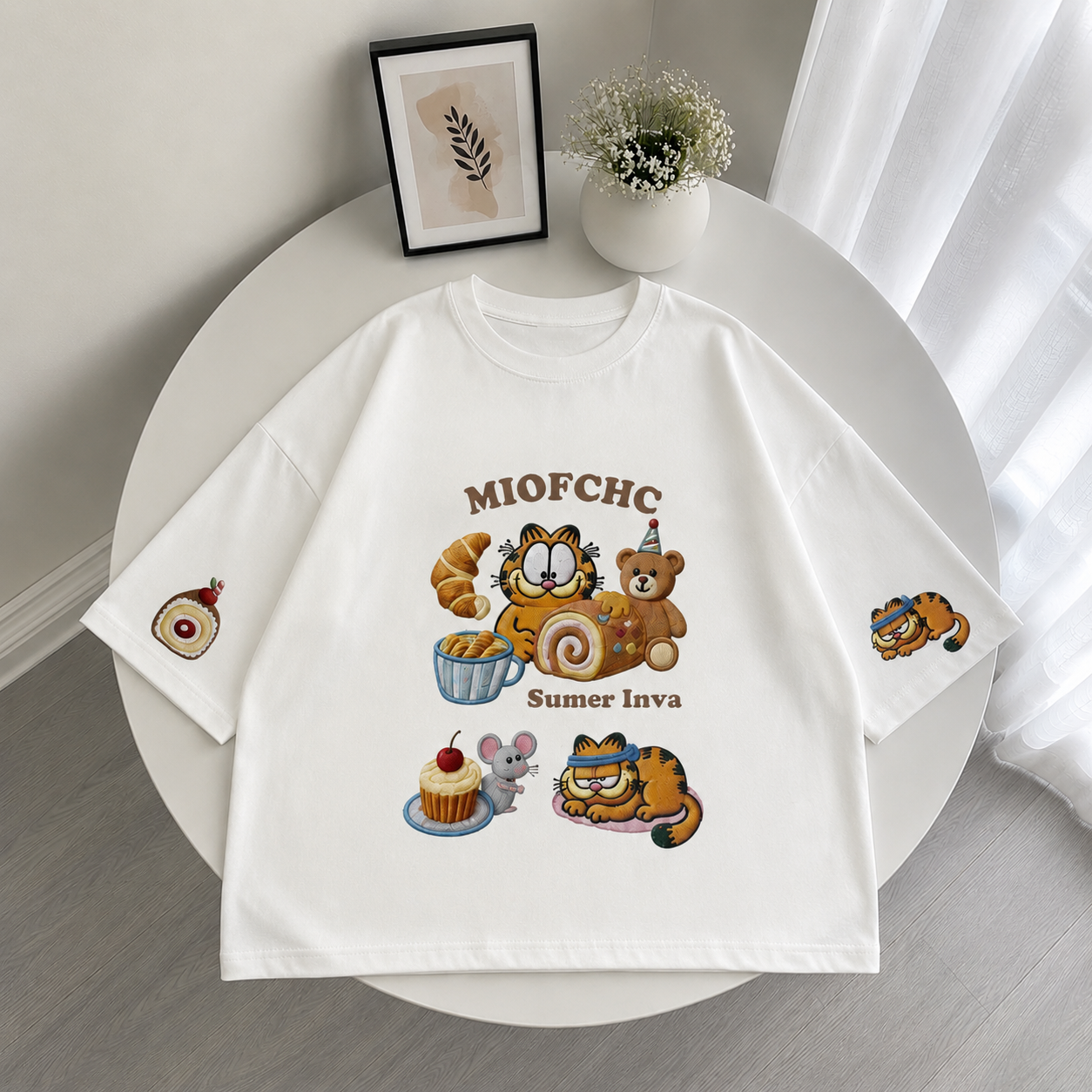 تیشرت باکسی گارفیلد 🐈
